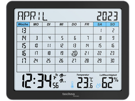 technoline digitaler Tischkalender WT 2600