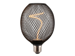 ENOVALITE LED Filament Leuchtmittel, Vintage, MESH, E27, 4.9W, 200lm, 1800K, dimmbar