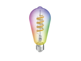 Hama Smart Home LED-Lampe, E27, Filament, RGBW, dimmbar, WLAN, Matter