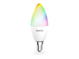 Hama Smart Home LED-Lampe, E14,  RGBW, dimmbar,  WLAN, Matter