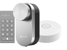 EZVIZ Smart Home Zutritt Set, Smart Lock, Keypad mit RFID, Hub