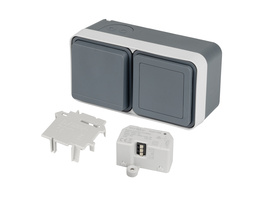 ELV Smart Home Set Berker Außensteckdose, HmIP-FSM (ARR-Bausatz), Adapter