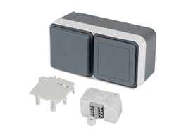 ELV Smart Home Set Berker Außensteckdose, HmIP-FSI16 (Bausatz), Adapter