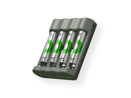 GP USB-Ladegerät B441 Micro (AAA) und Mignon (AA), inkl., 4 x RECYKO AAA 850 mAh