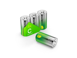 GP Super Alkaline C Baby Batterie 1,5V, 4 Stück
