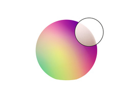 tint Smart Home Calluna,  Ø 30 cm,  sand, ZigBee ,RGBWW, E27