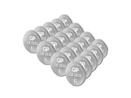 GP Lithium CR2032 Knopfzelle, 3V, 20 Stück