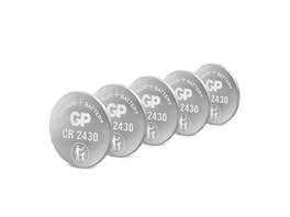 GP Lithium CR2430 Knopfzelle, 3V, 5 Stück