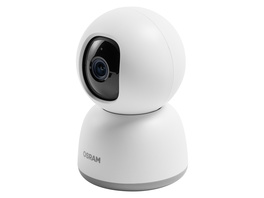 OSRAM SMART+ Smart Home WLAN-Überwachungskamera 360°, Indoor, 2K QHD, Weiß