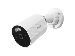 OSRAM SMART+ Smart Home WLAN-Außenkamera, 2K QHD, IP67, Weiß