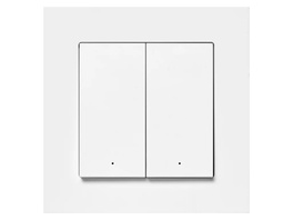 OSRAM SMART+ Smart Home WLAN-Wandschalter, 2-Kanal, Matter-kompatibel, Weiß