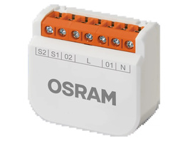 OSRAM SMART+ Smart Home WLAN-Schaltmodul, 2-Kanal, Unterputz, Weiß