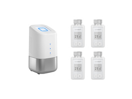 Homematic IP Set Heizen Professional mit Heizkörpern, 4xeTRV-F, 1xHCU1
