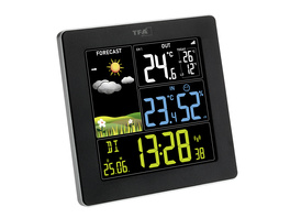 TFA Dostmann Funk-Wetterstation mit Farbdisplay SUN 2