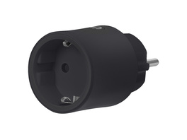 SMART+ Smart Home, Steckdose, MATTER, Verbrauchsmessung, WLAN, EU, schwarz