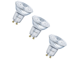 OSRAM SMART+ Smart Home GU10 , Matter, WLAN, 4.7 W, RGBW,  3er-Pack