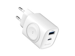 FONTASTIC USB Ultra Schnell-Reiselader „WiGan“, 22 W, Weiß