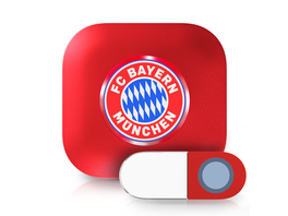 Heidemann Funkgong-Set Stern des Südens FC Bayern München