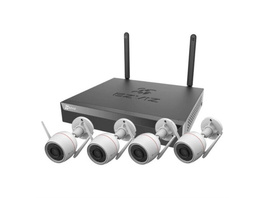 EZVIZ Smart Home Videoüberwachung X5S+H3C (4MP) WiFi Kit, WLAN, NVR