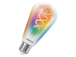 SMART+ Smart Home E27 LED-Lampe ,WLAN, dimmbar, IP20, RGBWW, Filament, Klar