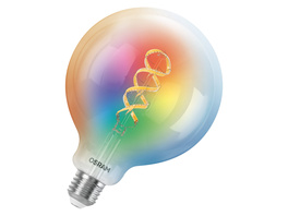SMART+ Smart Home E27-LED-Lampe , WLAN, dimmbar, IP20, RGBWW, Klar