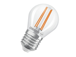 Osram LED Classic P 60, Filament, EEK A, 3,8 W, 806 lm, E27, warmweiß, klar
