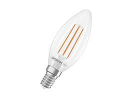 Osram LED Classic B 60, Filament, EEK A, 3,8 W, 806 lm, E14, warmweiß, klar