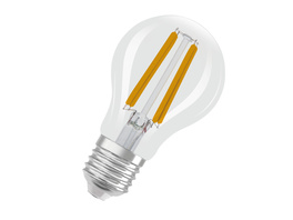 Osram LED Classic A 60, Filament, EEK A, 3,8 W, 806 lm, E27, dimmbar warmweiß, klar