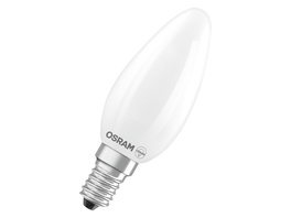 Osram LED Classic B 40, Filament, EEK B, 2,5 W, 470 lm, E14, dimmbar, warmweiß, matt