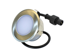 Die Bold Edelstahl LED Bodenleuchte, DC 24V, 1.2W, dimmbar, 3000K