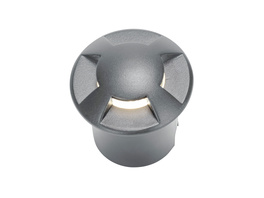 Die Bold Aluminium LED Bodenleuchte, DC 24V, 1W,3000K