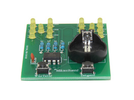 SOL-EXPERT Lötbausatz „eMäxchen“, elektronisches Würfelspiel, Mikrocontroller