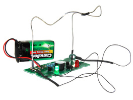 SOL-EXPERT Lötbausatz „Heißer Draht“, Geschicklichkeitsspiel mit Memory-Funktion