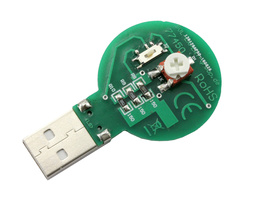 SOL-EXPERT SMD-Taschenlampe Lötbausatz, 3 × SMD-LEDs, Knopfzellenbetrieb