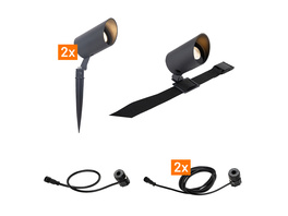 Die Bold Erweiterungsset  24V-Garten Spot-Lights, 3 Spots