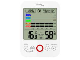technoline Thermo-/Hygrometer WS 9422, mit Klimakomfortanzeige und Schimmelalarm